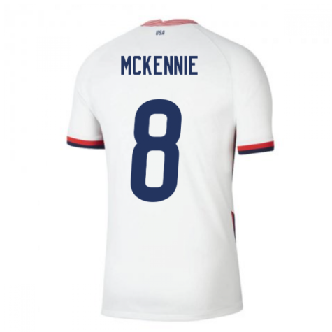 2020-2021 USA Home Football Shirt (MCKENNIE 8)