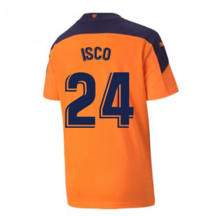 2020-2021 Valencia Away Shirt (Kids) (ISCO 24)