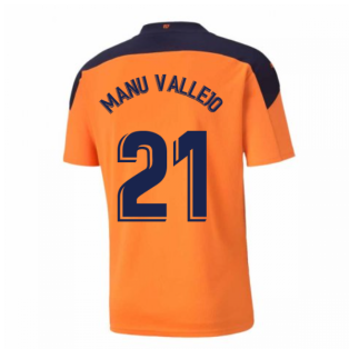 2020-2021 Valencia Away Shirt (MANU VALLEJO 21)