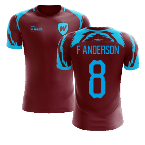 2023-2024 West Ham Home Concept Football Shirt (F ANDERSON 8)