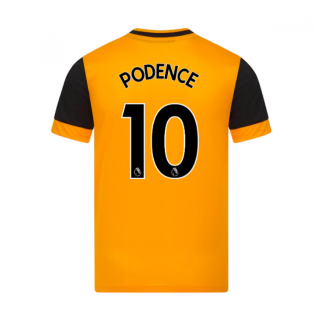 2020-2021 Wolves Home Football Shirt (PODENCE 10)