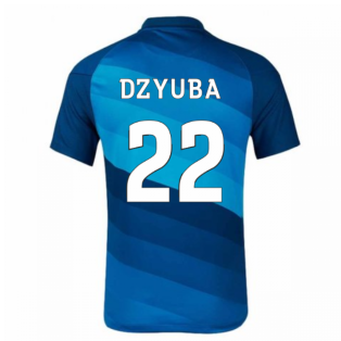 2020-2021 Zenit St Petersburg Home Shirt (DZYUBA 22)