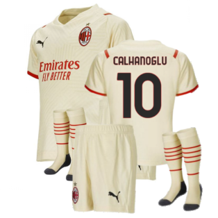 2021-2022 AC Milan Away Mini Kit (CALHANOGLU 10)