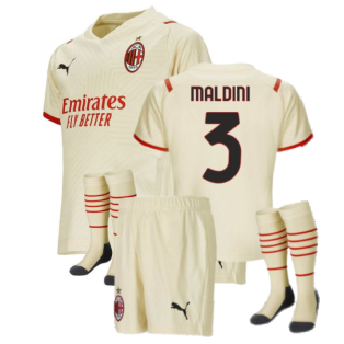 2021-2022 AC Milan Away Mini Kit (MALDINI 3)