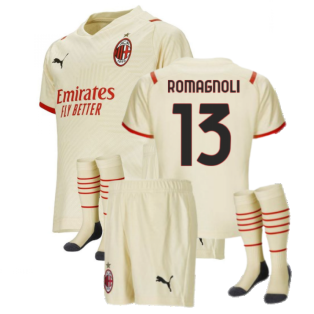 2021-2022 AC Milan Away Mini Kit (ROMAGNOLI 13)