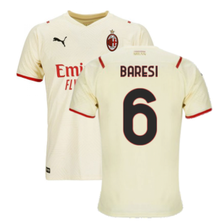 2021-2022 AC Milan Away Shirt (BARESI 6)