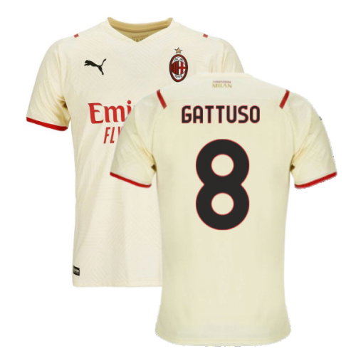 2021-2022 AC Milan Away Shirt (GATTUSO 8) 2021-2022 AC Milan Away Shirt (GATTUSO 8)
