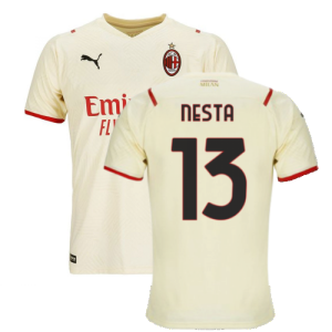 2021-2022 AC Milan Away Shirt (Kids) (NESTA 13)