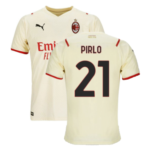 2021-2022 AC Milan Away Shirt (Kids) (PIRLO 21)