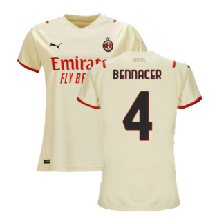 2021-2022 AC Milan Away Shirt (Ladies) (BENNACER 4)