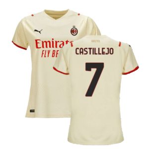 2021-2022 AC Milan Away Shirt (Ladies) (CASTILLEJO 7)