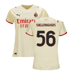 2021-2022 AC Milan Away Shirt (Ladies) (SAELEMAEKERS 56)