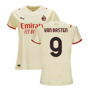 2021-2022 AC Milan Away Shirt (Ladies) (VAN BASTEN 9)