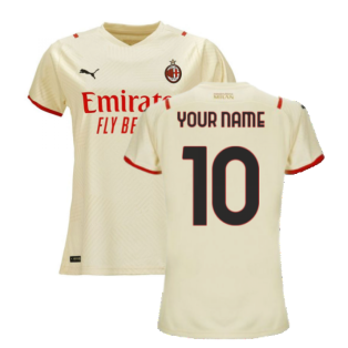 2021-2022 AC Milan Away Shirt (Ladies) (Your Name)