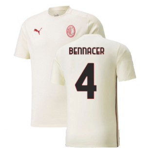 2021-2022 AC Milan Casuals Tee (Afterglow) (BENNACER 4)