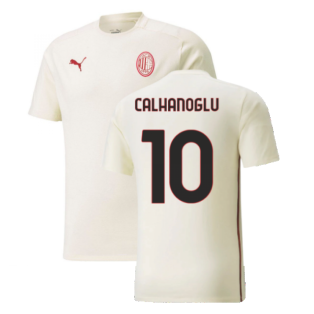 2021-2022 AC Milan Casuals Tee (Afterglow) (CALHANOGLU 10)