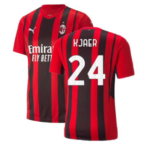 2021-2022 AC Milan Home Shirt (KJAER 24)