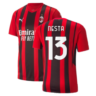 2021-2022 AC Milan Home Shirt (NESTA 13)