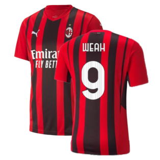 2021-2022 AC Milan Home Shirt (WEAH 9)