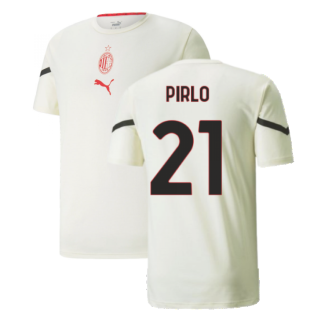 2021-2022 AC Milan Pre-Match Jersey (Afterglow) (PIRLO 21)