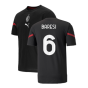 2021-2022 AC Milan Pre-Match Jersey (Black) (BARESI 6)