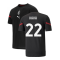 2021-2022 AC Milan Pre-Match Jersey (Black) (KAKA 22)