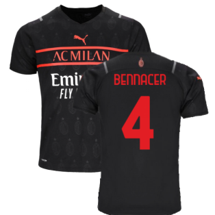 2021-2022 AC Milan Third Shirt (Kids) (BENNACER 4)