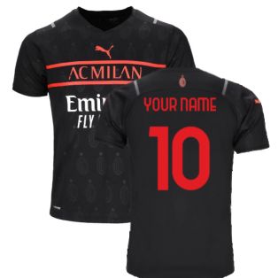 2021-2022 AC Milan Third Shirt (Kids) (Your Name)