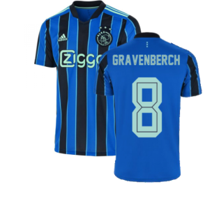 2021-2022 Ajax Away Shirt (Kids) (GRAVENBERCH 8)
