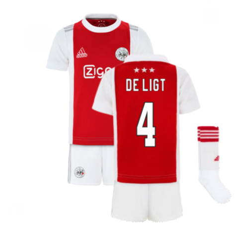 2021-2022 Ajax Home Mini Kit (DE LIGT 4)