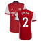 2021-2022 Arsenal Authentic Home Shirt (DIXON 2)