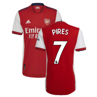 2021-2022 Arsenal Authentic Home Shirt (PIRES 7)
