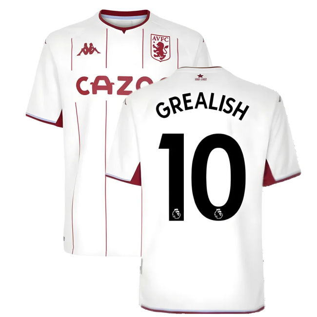2021-2022 Aston Villa Away Shirt (GREALISH 10)