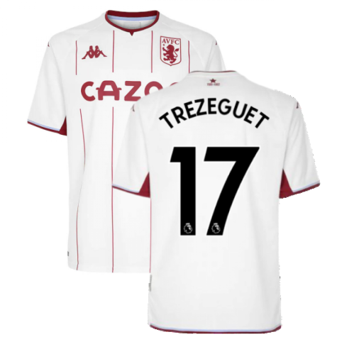 2021-2022 Aston Villa Away Shirt (TREZEGUET 17)