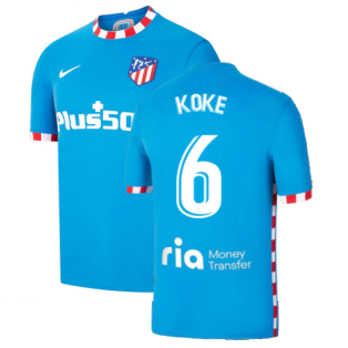 2021-2022 Atletico Madrid 3rd Shirt (KOKE 6)