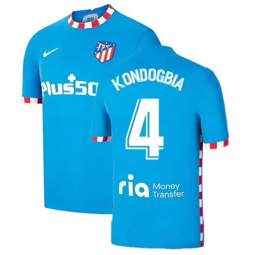 2021-2022 Atletico Madrid 3rd Shirt (KONDOGBIA 4) 2021-2022 Atletico Madrid 3rd Shirt (KONDOGBIA 4)