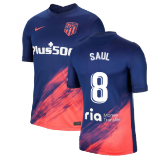 2021-2022 Atletico Madrid Away Shirt (SAUL 8)