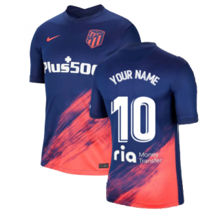 2021-2022 Atletico Madrid Away Shirt (Your Name)