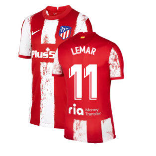 2021-2022 Atletico Madrid Home Shirt (Kids) (LEMAR 11)