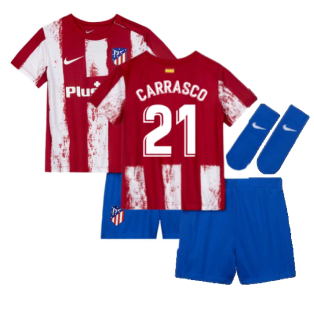 2021-2022 Atletico Madrid Infants Kit (CARRASCO 21)