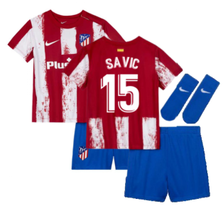 2021-2022 Atletico Madrid Infants Kit (SAVIC 15)