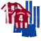 2021-2022 Atletico Madrid Little Boys Home Shirt (KONDOGBIA 4)