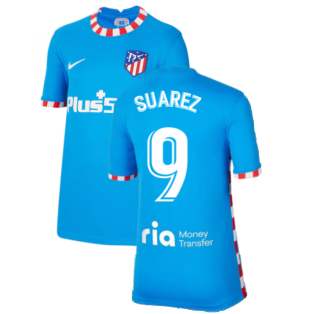 2021-2022 Atletico Madrid Third Shirt (Kids) (SUAREZ 9)