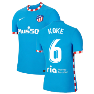 2021-2022 Atletico Madrid Vapor 3rd Shirt (KOKE 6)