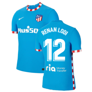 2021-2022 Atletico Madrid Vapor 3rd Shirt (RENAN LODI 12)