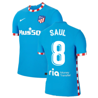 2021-2022 Atletico Madrid Vapor 3rd Shirt (SAUL 8)