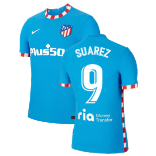 2021-2022 Atletico Madrid Vapor 3rd Shirt (SUAREZ 9)