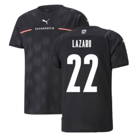 2021-2022 Austria Away Shirt (LAZARO 22)