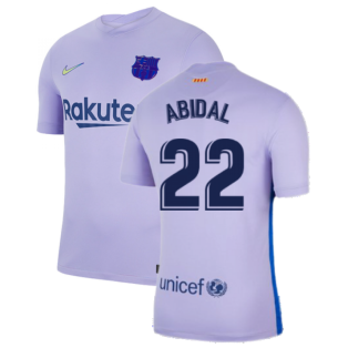 2021-2022 Barcelona Away Shirt (ABIDAL 22)