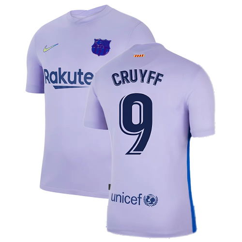 2021-2022 Barcelona Away Shirt (CRUYFF 9) 2021-2022 Barcelona Away Shirt (CRUYFF 9)